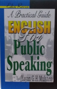Image of A Practical English For Public Speaking