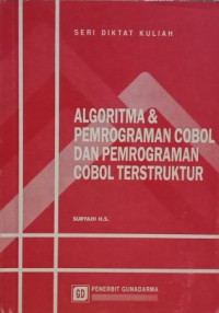Image of Algoritma & Pemrograman Cobol dan Pemrograman Cobol Terstruktur