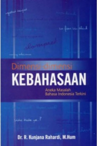Image of Dimensi-Dimensi Kebahasaan