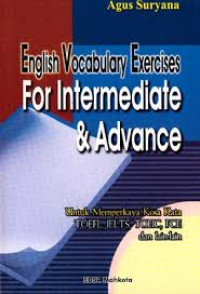 Image of English Vocabulary Exercises for Intermediate & Advance