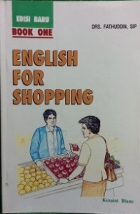 Image of English for Shopping Book One
