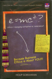 Image of Ethics = Managing Corruption Vs. Consciences?