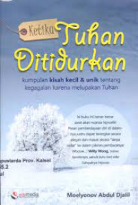 Image of KETIKA TUHAN DITIDURKAN