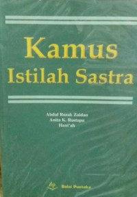 Image of Kamus Istilah Sastra