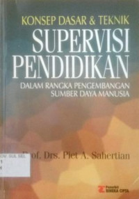 Image of Konsep Dasar & Teknik Supervisi Pendidikan