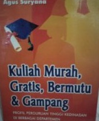 Image of Kuliah Murah Gratis,Bermutu & Gampang