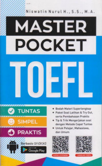Image of Master Pocket TOEFL