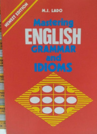 Image of Mastering English Grammar And Idioms
