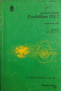 Image of Materi Pokok Pendidikan IPA 2