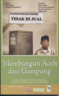 Image of Membangun Aceh dari Gampong
