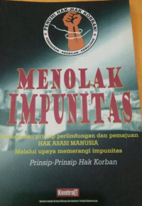 Image of Menolak Impunitas