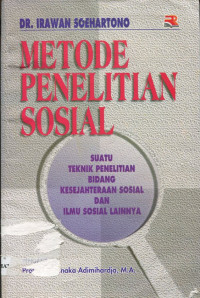 Image of Metode Penelitian Sosial