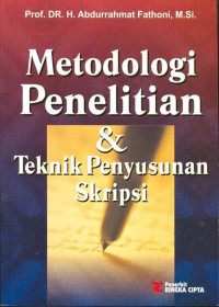 Image of Metodologi Penelitian & Teknik Penyusunan Skripsi