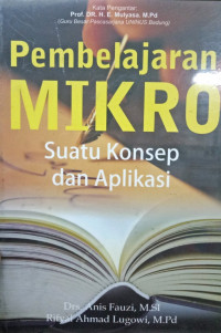 Image of Pembelajaran Mikro Suatu Konsep dan Aplikasi