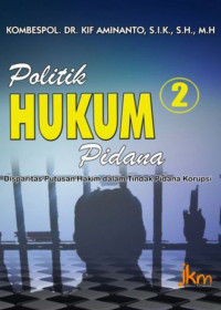 Image of Politik Hukum Pidana 2