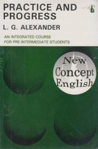 Image of Practice and Progress New Concept English