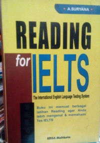 Image of Reading for IELTS
