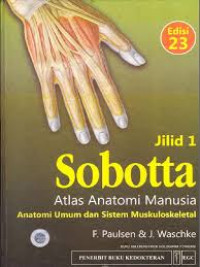 Image of Sobatta Atlas Anatomi Manusia Jil 1