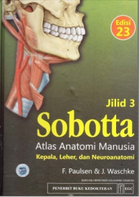 Image of Sobatta Atlas Anatomi Manusia Jil 3