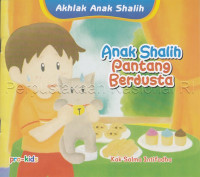 Image of Anak Shalih Pantang Berdusta