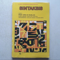 Image of Ilmu Bahasa Indonesia Sintaksis