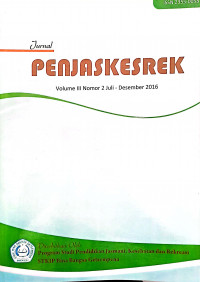 Image of Jurnal Penjaskesrek Vol III Nomor 2 Juli - Desember 2016