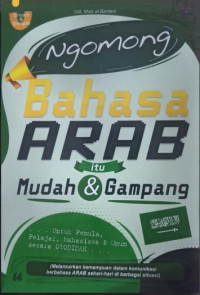 Image of Ngomong Bahasa Arab Itu Mudah & Gampang
