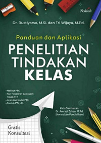Image of Panduan dan aplikasi penelitian tindakan kelas