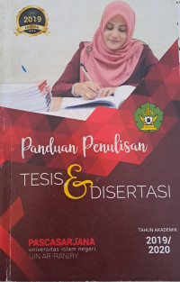 Image of Panduan Penulisan Tesis dan Disertasi