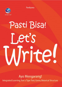 Image of Pasti Bisa! Let's Write!