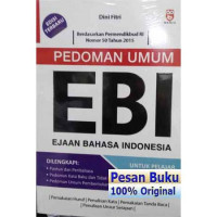 Image of Pedoman Umum EBI ( Ejaan Bahasa Indonesia)