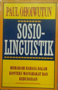 Image of Sosiolinguistik