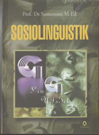 Image of Sosiolinguistik