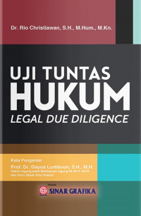 Image of Uji Tuntas Hukum (Legal Due Diligen)