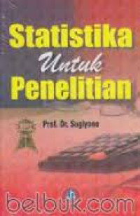 Image of STATISTIK UNTUK PENELITIAN