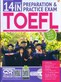 Image of 14 Exams in Preparation & Practice Exam TOEFL